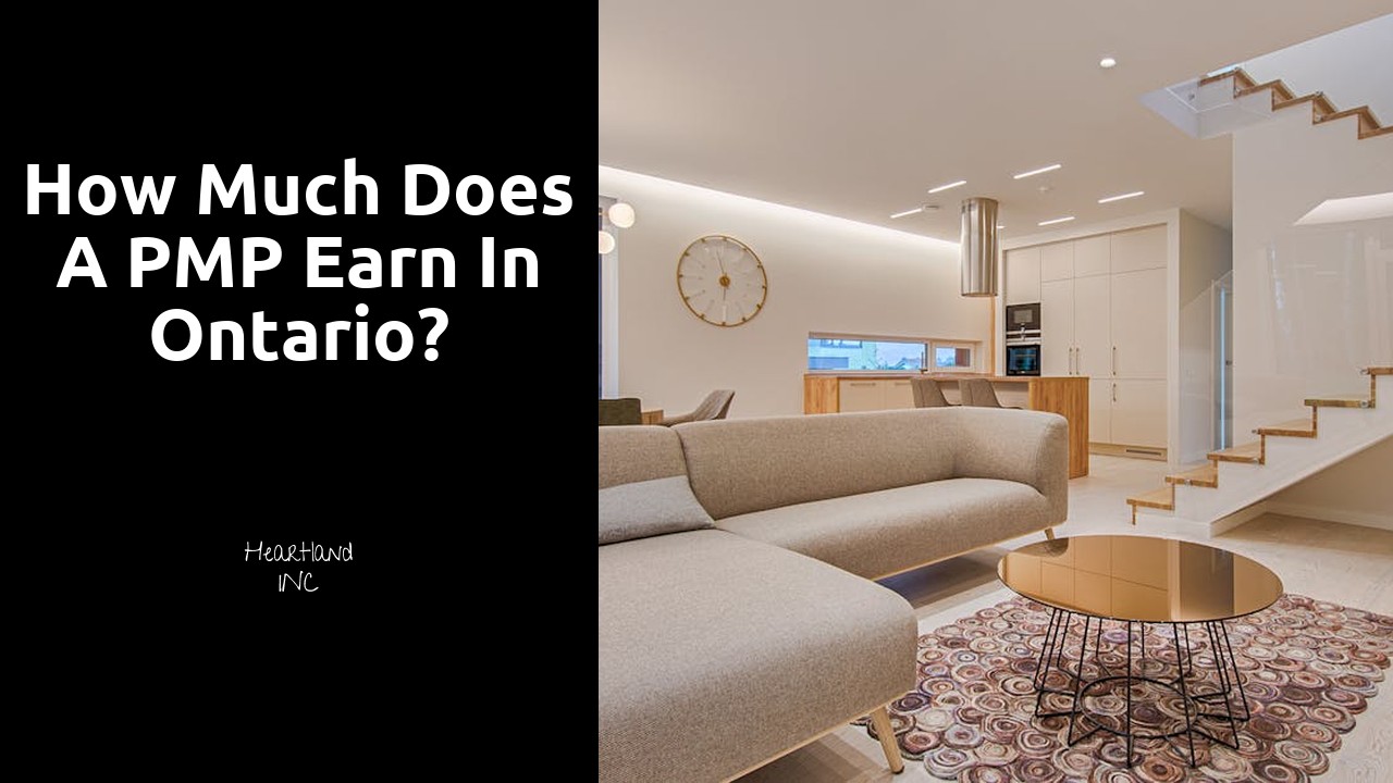 How much does a PMP earn in Ontario?